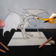 Illustration for article titled These anamorphic drawings will screw up your brain